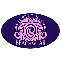 Reflective Color Sticker - Oval
