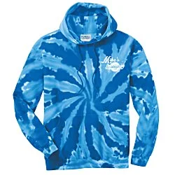 Tie-Dye Swirl Hoodie - Screen