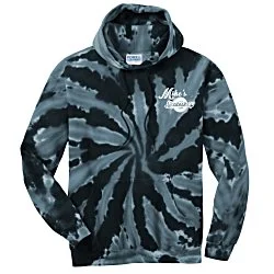 Tie-Dye Swirl Hoodie - Screen