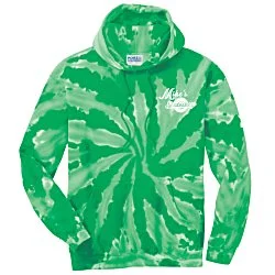 Tie-Dye Swirl Hoodie - Screen