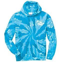 Tie-Dye Swirl Hoodie - Screen