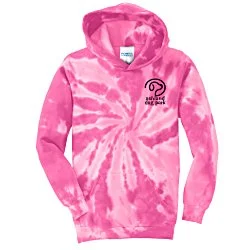 Tie-Dye Swirl Hoodie - Youth - Screen