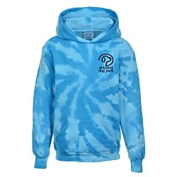 Tie-Dye Swirl Hoodie - Youth - Screen