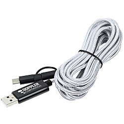 Braided 10' Duo Charging Cable