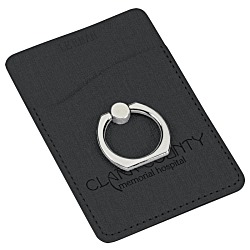 Leeman RFID Smartphone Wallet with Ring Phone Stand