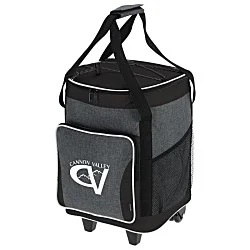 Koozie® Heathered Tailgate Rolling Cooler - 24 hr