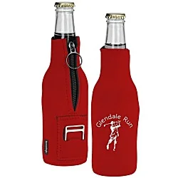 Koozie® Bottle Cooler with Removable Bottle Opener