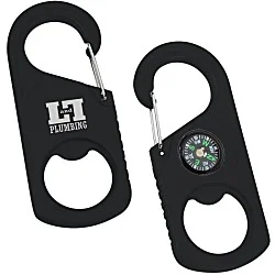 Koozie® 2-in-1 Carabiner Bottle Opener