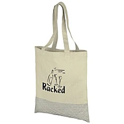 Silver Line Cotton Convention Tote