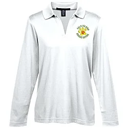 CrownLux Performance Plaited LS Polo - Ladies'