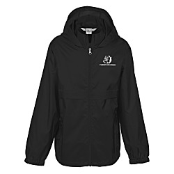 Zone Lightweight Hooded Jacket - Youth - Screen