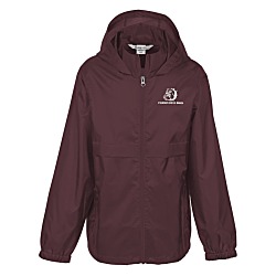 Zone Lightweight Hooded Jacket - Youth - Screen