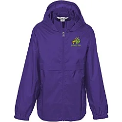 Zone Lightweight Hooded Jacket - Youth - Emb
