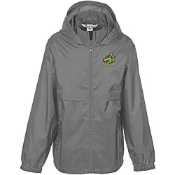 Zone Lightweight Hooded Jacket - Youth - Emb