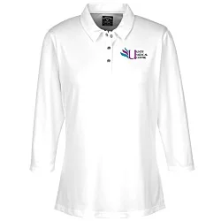 Callaway Core Performance 3/4 Sleeve Polo - Ladies'