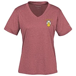 Reebok Performance Tee - Ladies' - Heathers - Embroidered