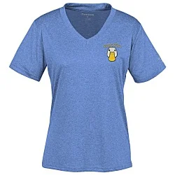 Reebok Performance Tee - Ladies' - Heathers - Embroidered