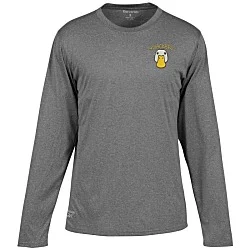 Reebok Performance LS Tee - Men's - Heathers - Embroidered