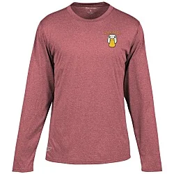 Reebok Performance LS Tee - Men's - Heathers - Embroidered