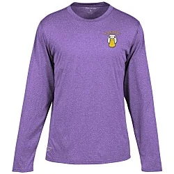 Reebok Performance LS Tee - Men's - Heathers - Embroidered
