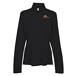 Defender Performance 1/4-Zip Pullover - Ladies' - Embroidered - 24 hr