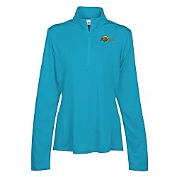 Defender Performance 1/4-Zip Pullover - Ladies' - Embroidered - 24 hr