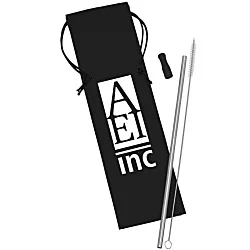 Stainless Steel Straw Set - 24 hr