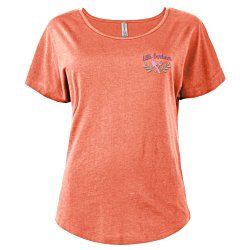 Platinum CVC Dolman T-Shirt - Ladies' - Embroidered