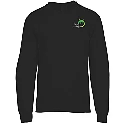 Comfort Colors Garment-Dyed 6.1 oz. LS Pocket T-Shirt - Embroidered