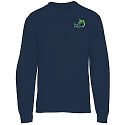 Comfort Colors Garment-Dyed 6.1 oz. LS Pocket T-Shirt - Embroidered