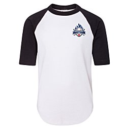 Augusta 3/4 Sleeve Baseball Jersey - Youth - Embroidered