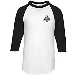 Augusta 3/4 Sleeve Baseball Jersey - Embroidered