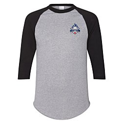 Augusta 3/4 Sleeve Baseball Jersey - Embroidered