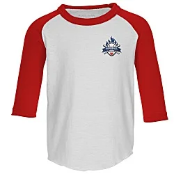 Augusta 3/4 Sleeve Baseball Jersey - Toddler - Embroidered