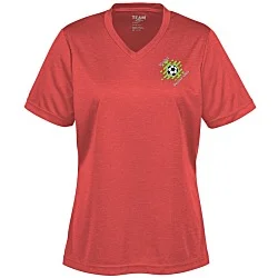 Zone Performance Tee - Ladies' - Heathers - Embroidered