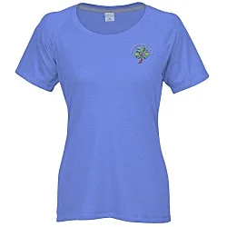Voltage Tri-Blend Wicking T-Shirt - Ladies' - Embroidered