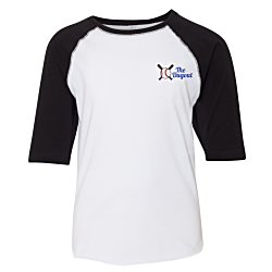 LAT Vintage Fine Jersey Baseball Tee - Youth - Embroidered