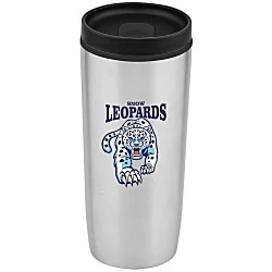 Custom Accent Stainless Travel Mug - 16 oz. - Full Color
