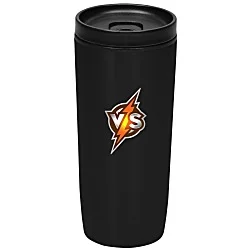 Custom Accent Stainless Travel Mug - 16 oz. - Colors - Full Color