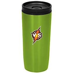 Custom Accent Stainless Travel Mug - 16 oz. - Colors - Full Color