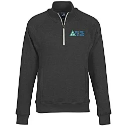 J. America Tri-Blend 1/4-Zip Pullover