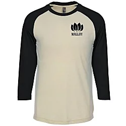 Primease Tri-Blend Raglan 3/4-Sleeve Shirt