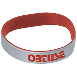 Silver Silicone Bracelet - 24 hr