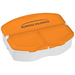 Tri-Minder Pill Box - Translucent - 24 hr