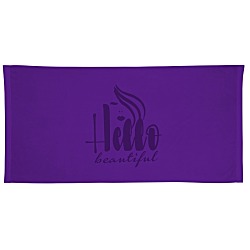 King Size Velour Beach Towel - Colors