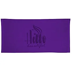King Size Velour Beach Towel - Colors