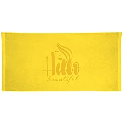 King Size Velour Beach Towel - Colors