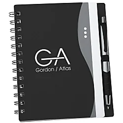 Bellevue Spiral Notebook with Stylus Pen