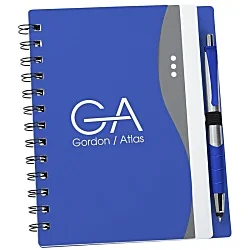 Bellevue Spiral Notebook with Stylus Pen