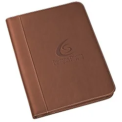 Monroe Zippered Padfolio